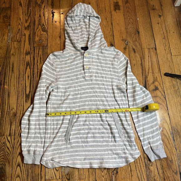 J Crew Jeans Hoodie Women’s Small Gray - Picture 5 of 6